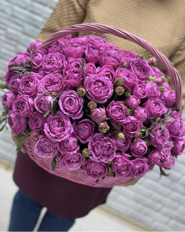 Миссис Баблс в корзине