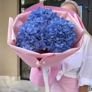 Букет из Гортензий 3 штуки